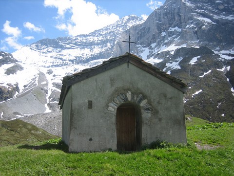 chapelle de la glière à Champagny