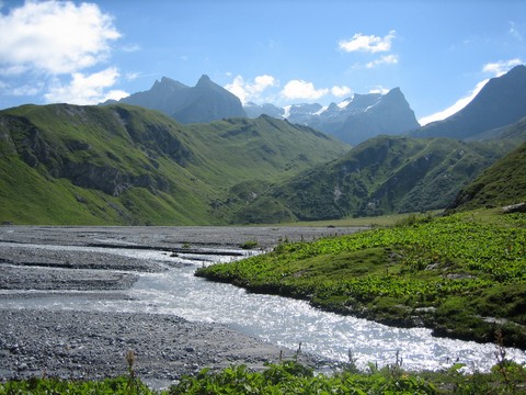 lac de la glière à Champagny en vanoise