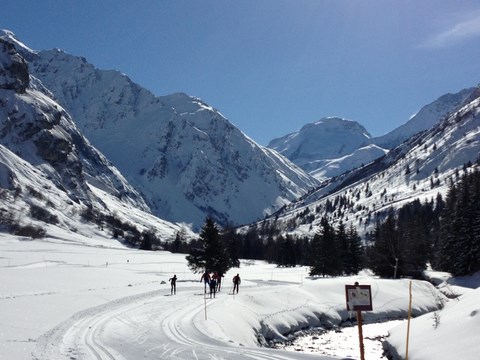 pistes de fond champagny